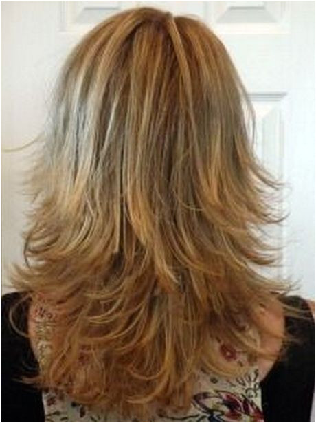 Defined Layered Hairstyles Layered Haircut Back View Haircut