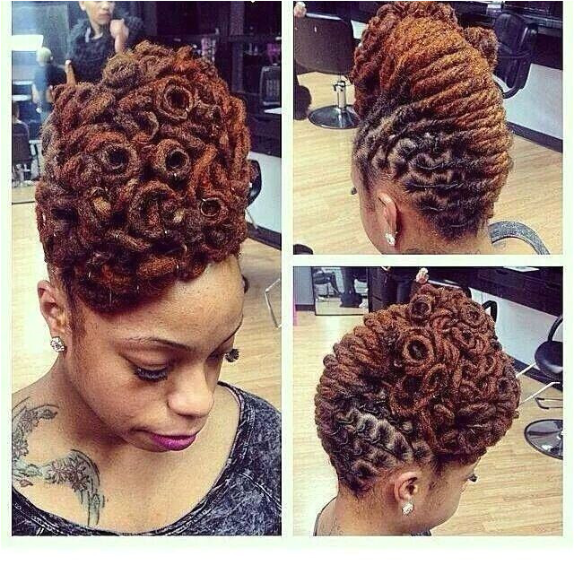 Dreadlocks Hairstyles for Weddings Loc Updo Great for A Wedding