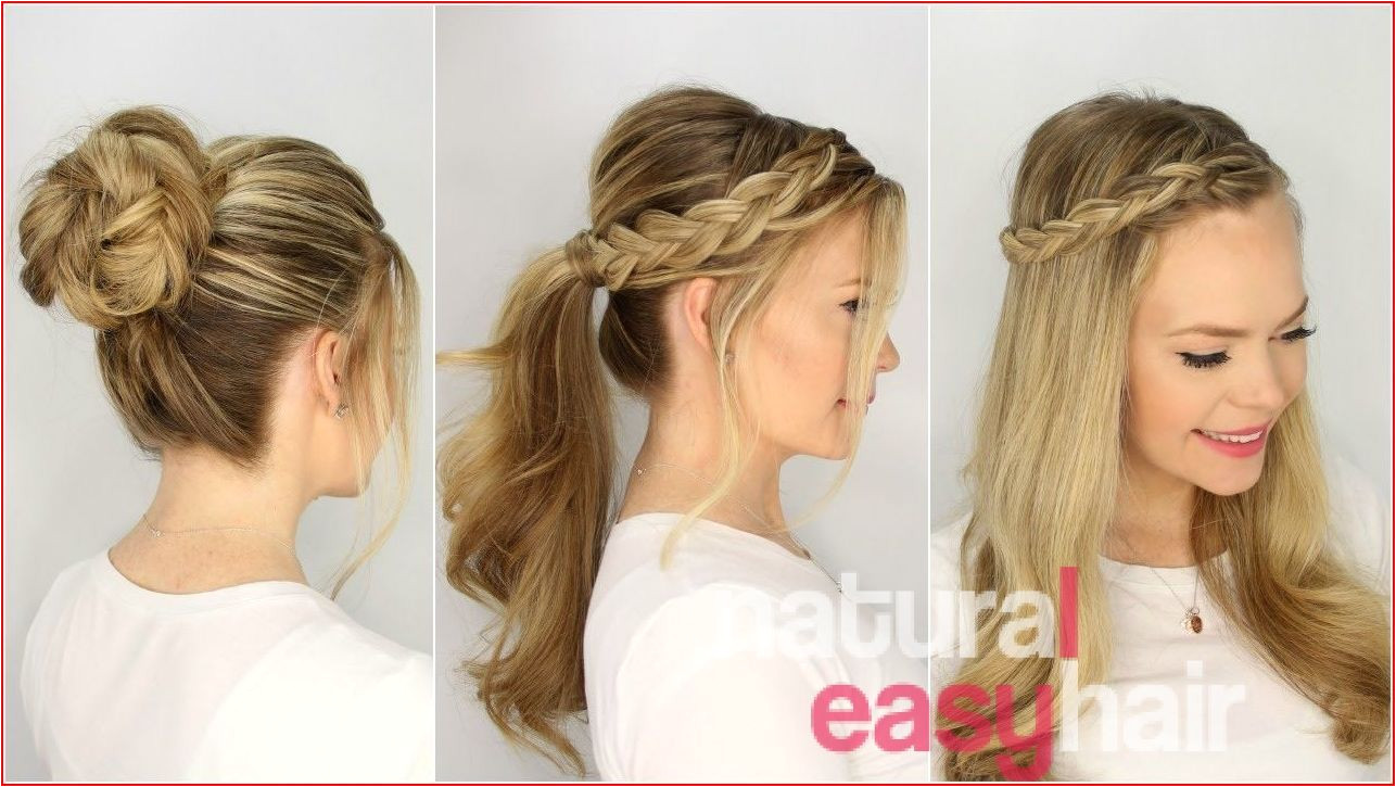 Easy and Cute Summer Hairstyles Easy Summer Hairstyles for Medium Hair