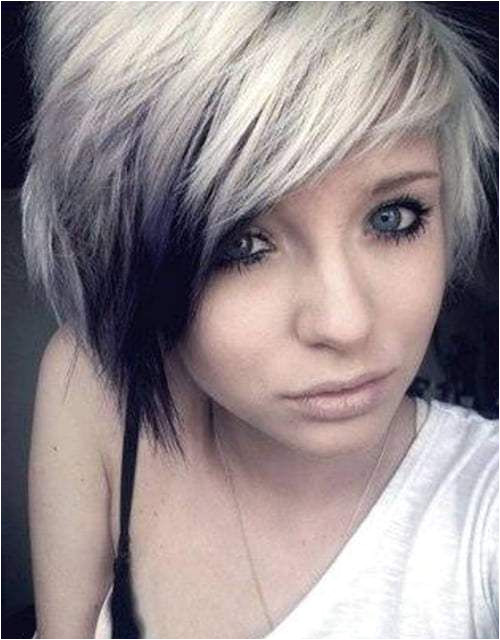 Emo Hairstyles for Thin Hair Short Blonde Emo Hairstyle Style Goals