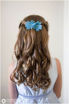 Flower Girl Hairstyles Half Up 26 Best Flower Girl Hair for Hailey Images