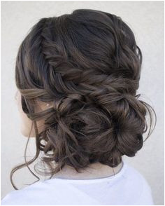 Formal Hairstyles Messy Bun with Braid 296 Best Hair Images