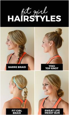 Gym Hairstyles Step by Step 258 Best Gym Hair Images