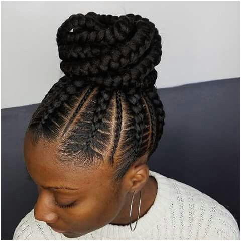 Hairstyles Braids with Hair Up Stunningly Cute Ghana Braids Styles for 2018 Beauty