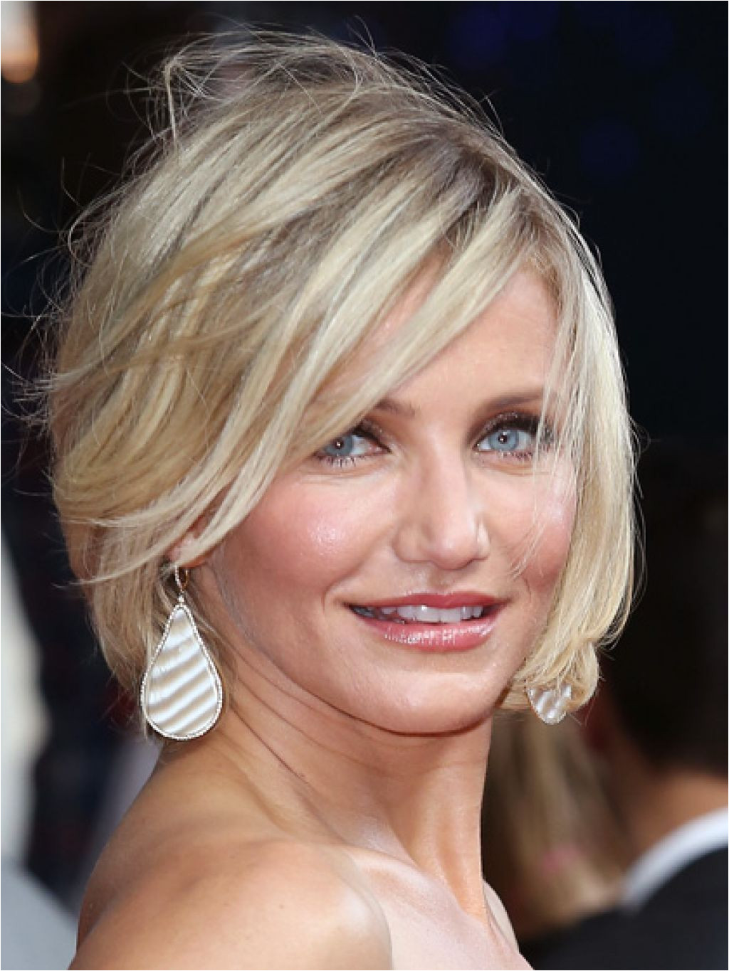 Hairstyles Cameron Diaz Bob Cameron Diaz Choppy Bob Haircut Hair Styles Pinterest