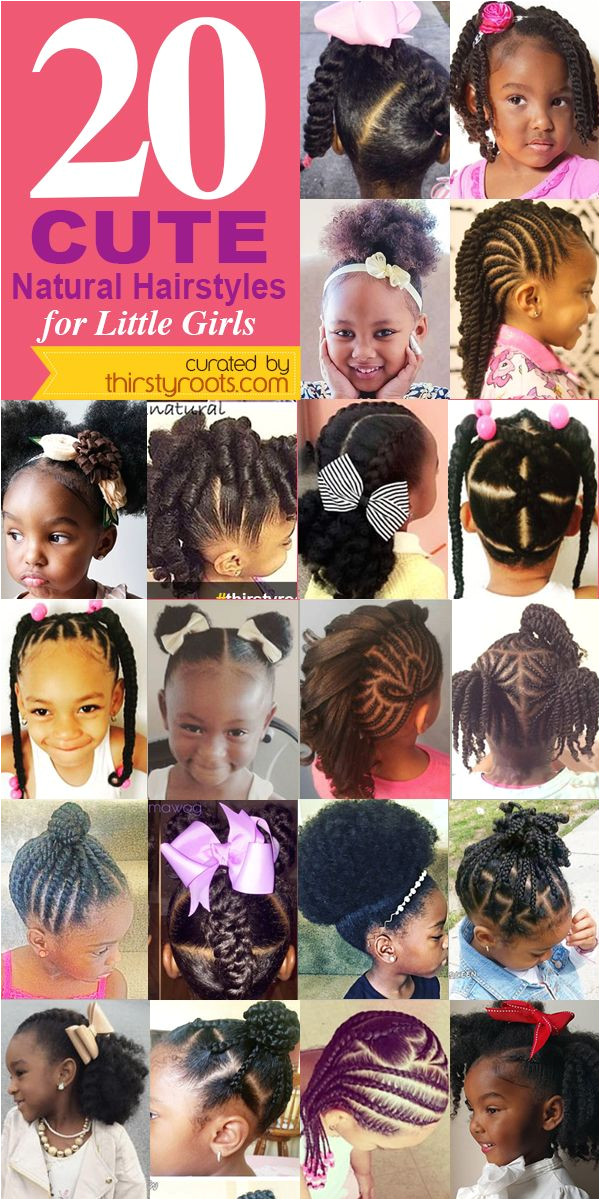 Hairstyles for School Year 7 20 Cute Natural Hairstyles for Little Girls