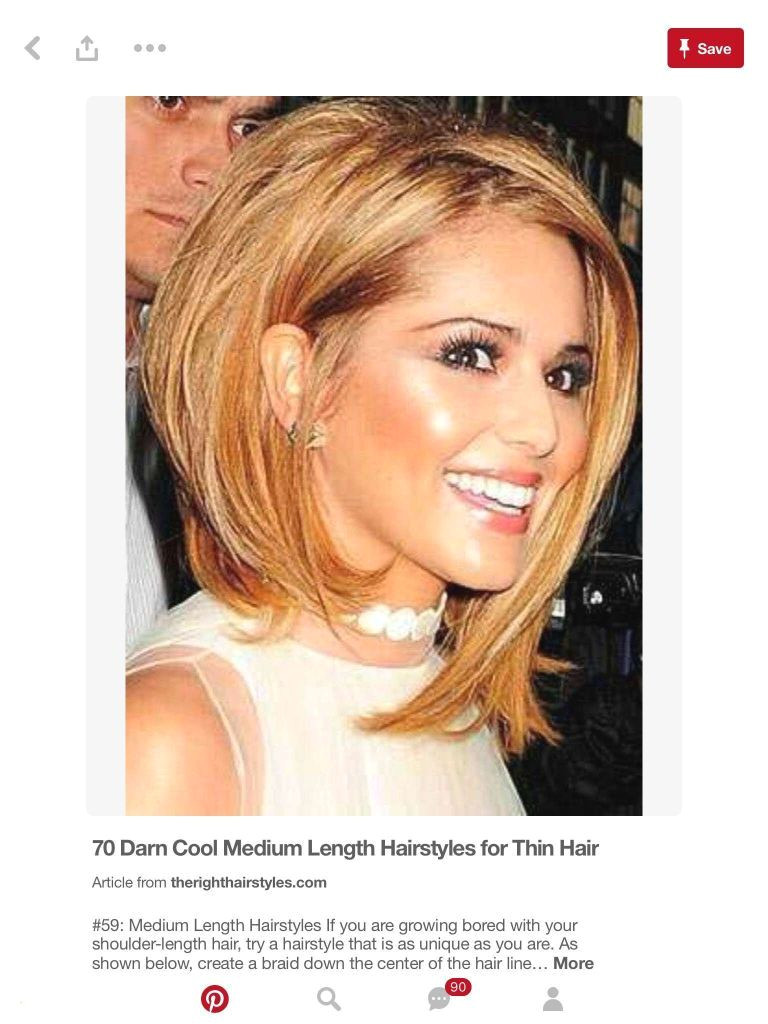 Hairstyles for Thin Rough Hair 16 Trendy Medium Length Haircuts
