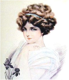 Hairstyles Gibson Girl 127 Best Gibson Girl Images