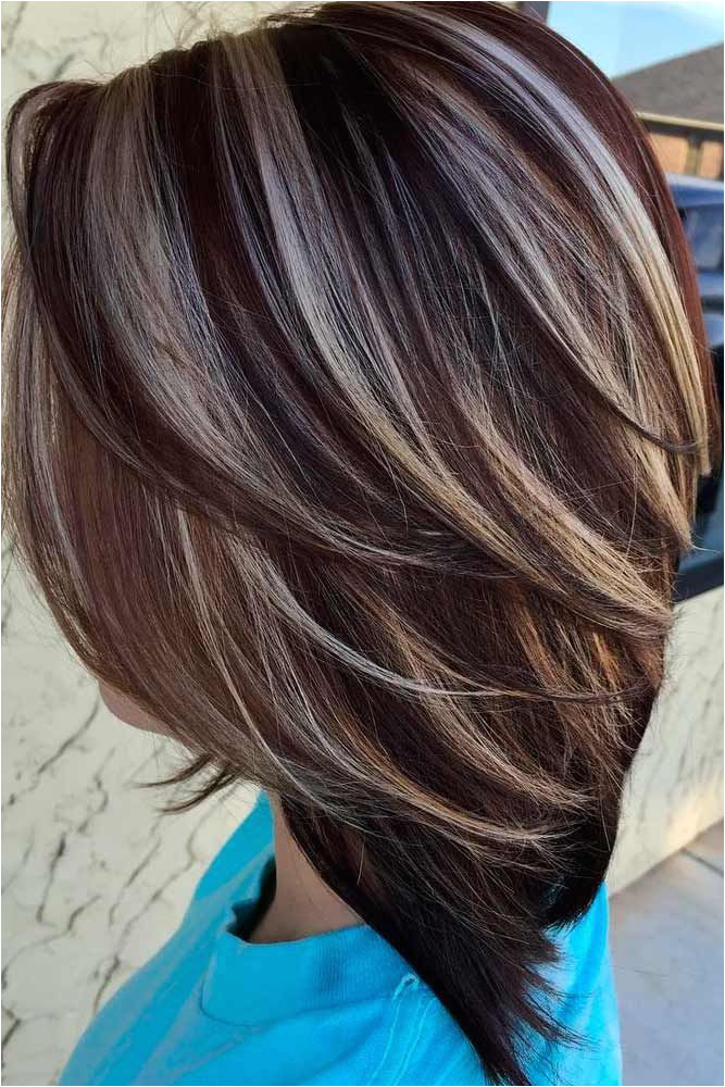 Hairstyles N Colors 47 Highlighted Hair for Brunettes