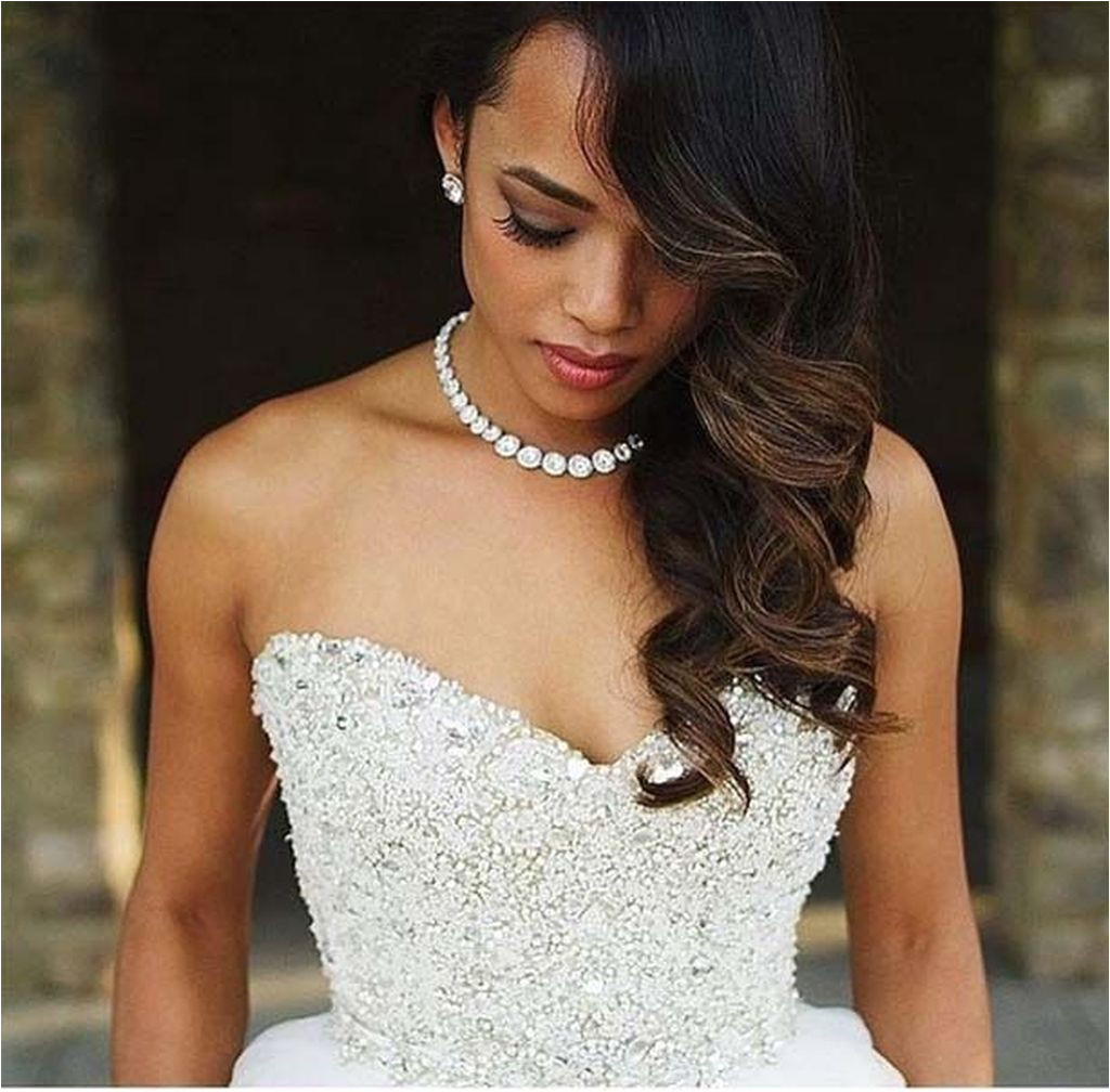 Hairstyles On Black Gown 36 Gorgeous Wedding Hairstyles for Black Women