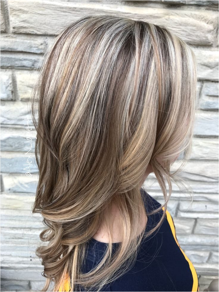 Hairstyles with Dramatic Highlights Light Brown Hair with Blonde Highlights and Lowlights
