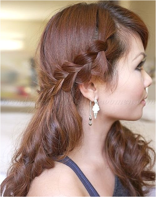 Half Updo Braid Hairstyles Braided Hairstyles Plaits Braided Hair Half Updo with Braid