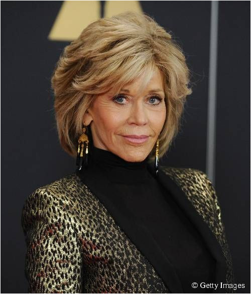 Jane Fonda Hairstyles for Over 60 Jane Fonda Glows at Grace and Frankie Premiere Hairstyles