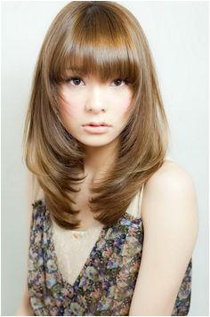 Korean Long Hair with Bangs 68 Best Korean Hair Color Images