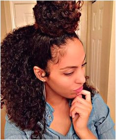 Natural Curly Hairstyles Half Up Half Down 96 Best Ninja Bun Half Up Half Down Images