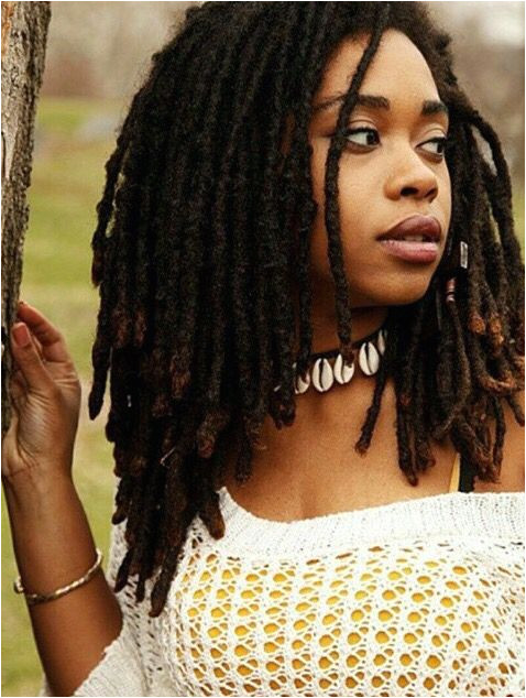 Natural Hairstyles for Black Women-dreadlocks Beautiful Locs