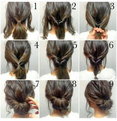 Simple Hairstyles for Work 475 Best Hairstyles for the Fice Work Images