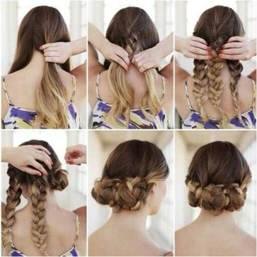 Simple Hairstyles with Clips Simple Updos for Medium Hair Hairstyling Update