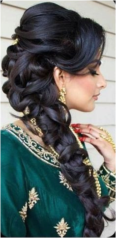 Simple Mehndi Hairstyles 134 Best Mehendi Hairstyles and Looks Images In 2019