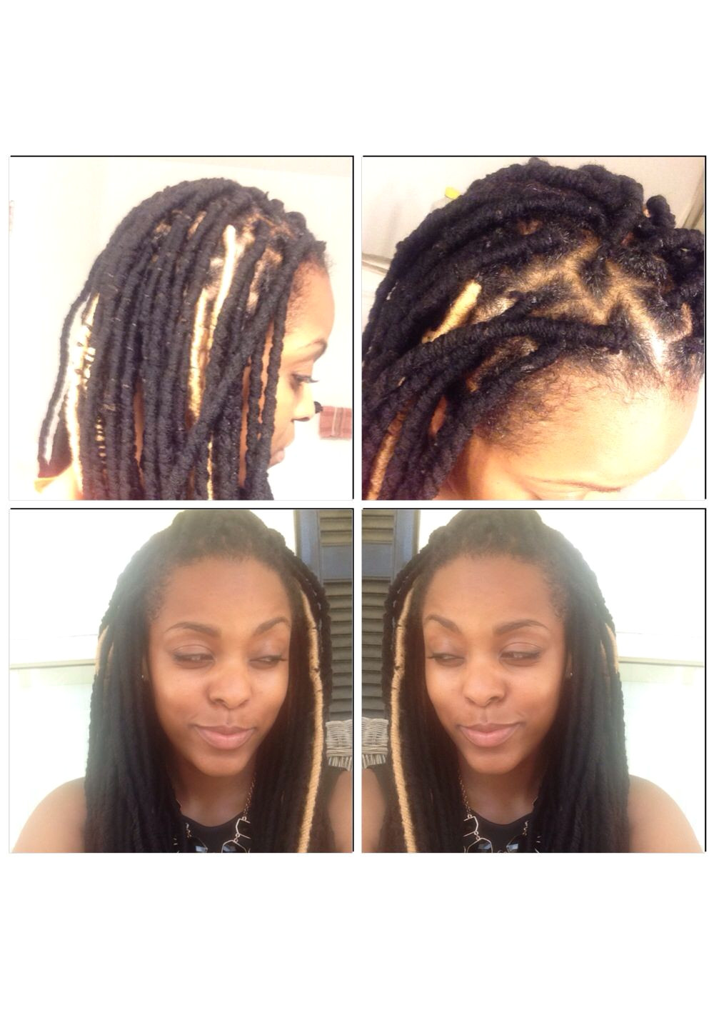 Simple Yarn Hairstyles Yarn Dreads My Protective Style Easy and Simple Braid with 3