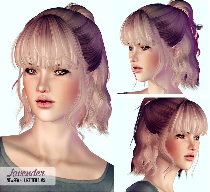 Sims 3 Anime Hairstyles My Sims 3 Blog Hair Retextures by I Like Teh Sims Sims 3