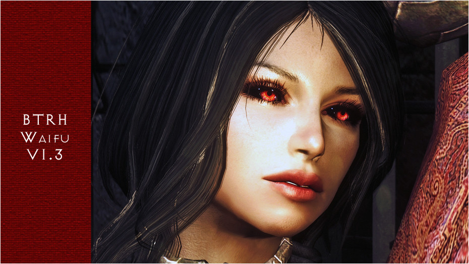 Skyrim Anime Hairstyles Mod Btrh Waifu at Skyrim Nexus Mods and Munity