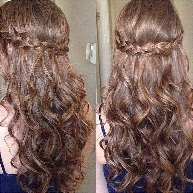 Sweet 16 Hairstyles Curly Hair Sweet Sixteen Prom Hair Hairstyles