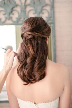 Wedding Hairstyles Half Up Straight Hair Half Up Half Down Straight Wedding Hair Google Search