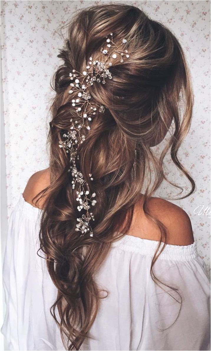 Wedding Hairstyles Pulled Back 23 Exquisite Hair Adornments for the Bride Weddings