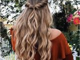 1 Minute Hairstyles for Curly Hair Easy Half Up Half Down Hairstyle Easy Half Up Hairstyle In 1 Min