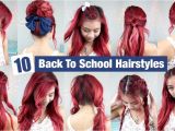 10 Quick and Easy Hairstyles for School 10 Back to School Hairstyles L Quick & Easy Hairstyles for