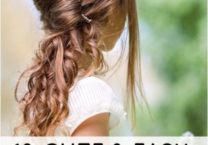 10 Quick and Easy Hairstyles for School 10 Easy Hairstyles for School