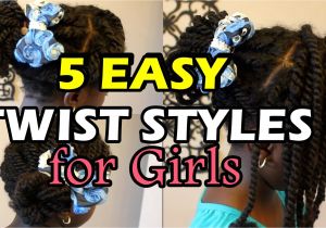 11 Year Old Black Girl Hairstyles 5 Quick and Easy Twists Hairstyles for Natural Hair Girls Back to