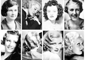 1930s Womens Hairstyles 1930 S Hairstyles A Collection Of 1930 S