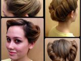 1940s Hairstyles Buns Blog Hair Curls & Color Pinterest