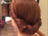 1940s Hairstyles Buns Wedding Bridal Updo Vintage Retro Chignon