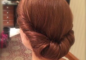 1940s Hairstyles Buns Wedding Bridal Updo Vintage Retro Chignon