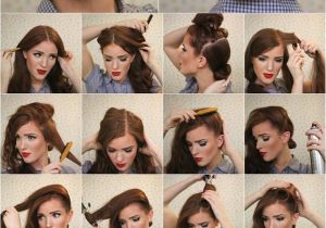 1940s Womens Hairstyles How to Create 183 Best 40 S Hairstyles Images On Pinterest