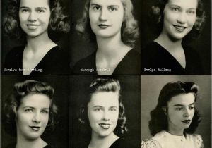 1940s Womens Hairstyles How to Create 1940s College Girl Hairstyles Vintage Hair Pinterest