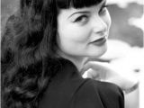 1950s Hairstyles Bangs Bettie Page Style Hair