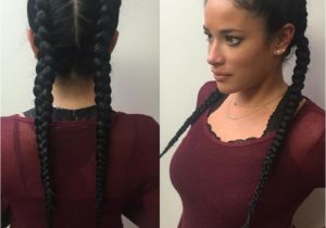 2 Big Braids Hairstyles Two Braids with Weave Hairstyles Lovely Black Men Braid Hairstyles