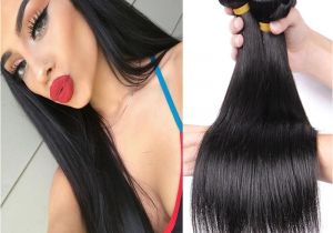 3 Colors Hairstyles Brazilian Straight Hair Extension 10 26 Inches Remy Human Hair 3