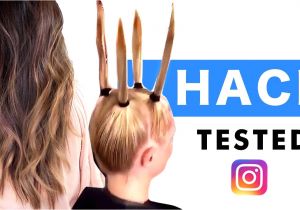 3 Cute Hairstyles Under 3 Minutes Dailymotion â 2 Minute Home Hair Cut ð Instagram Hack Tested â Hairstyles