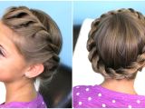 3 Cute Hairstyles Under 3 Minutes Dailymotion How to Create A Crown Twist Braid