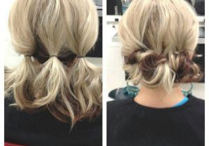 3 Easy Hairstyles for Short Medium Hair Updo for Shoulder Length Hair … Lori