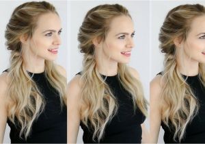 3 Easy Hairstyles In 3 Minutes Dailymotion Easy Twisted Pigtails Hair Style Inspired by Margot Robbie