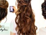 3 Everyday Hairstyles In 3 Minutes 4 totally Easy Back to School Hairstyles Cute Hair Tutorial
