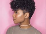 3c Natural Short Hairstyles the Perfect Braid Out On A Tapered Cut