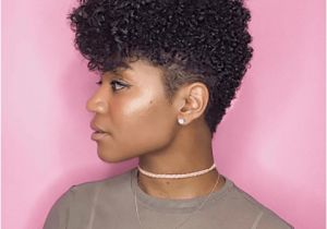 3c Natural Short Hairstyles the Perfect Braid Out On A Tapered Cut