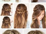 4 Simple and Easy Hairstyles Hairstyles for Girls with Medium Hair for Party New How to Do the